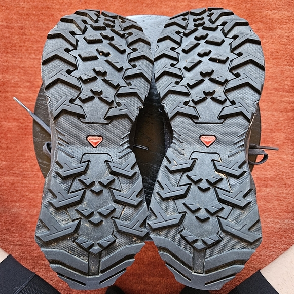 Salomon Women's X Reveal Trail hiking Shoes Size 7.5 LIKE NEW Basalm Green - Picture 3 of 11